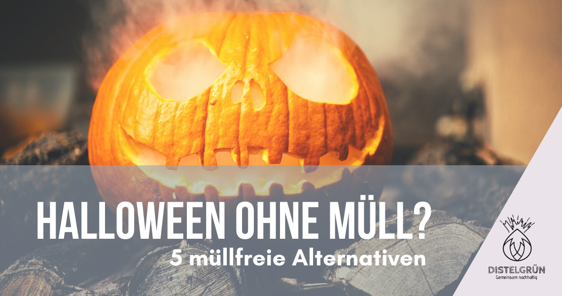 Halloween ohne Müll - 5 müllfreie Alternativen Titelbild